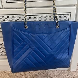 Royal blue Tory Burch purse
